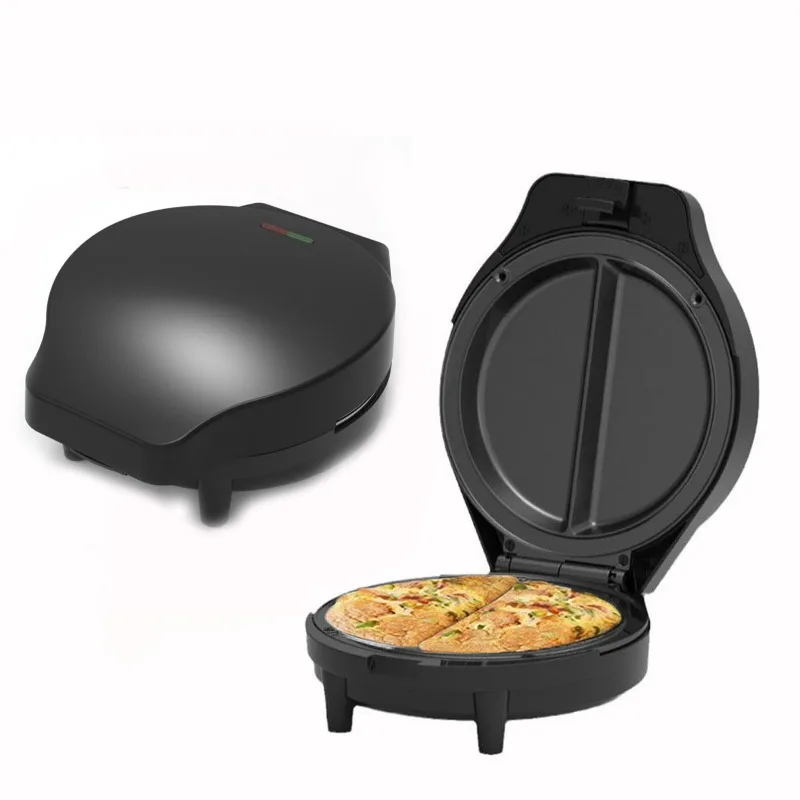 Mini Waffle Maker Machine - 110V-220V オムレツメーカー ノンスティック ダブルミニパンケーキメーカー バーガー朝食マシン 小型電気グリル